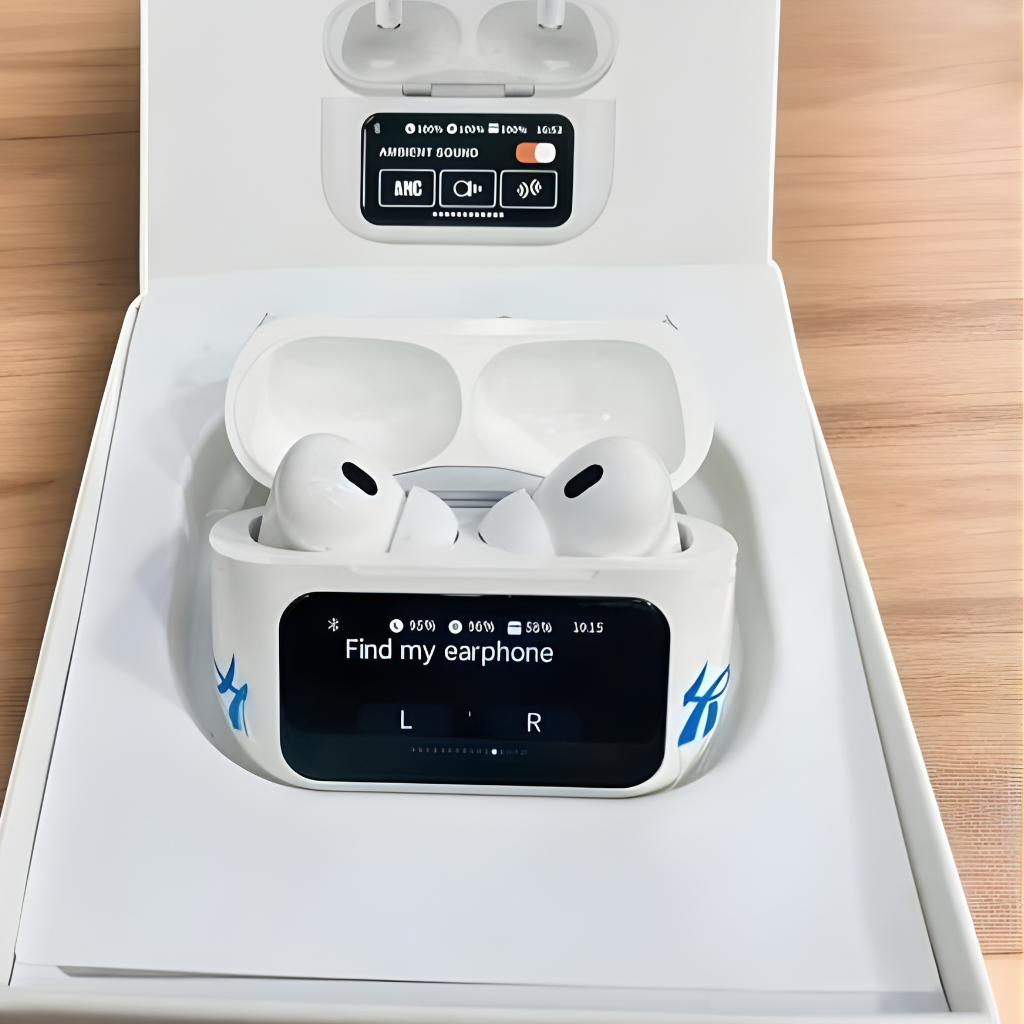 A9 Pro The Vision Edition Smart Touch Display ANC Earbuds