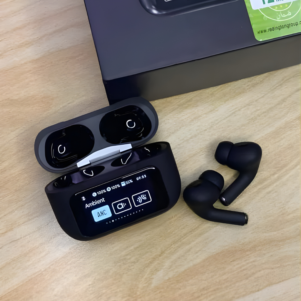 A9 Pro The Vision Edition Smart Touch Display ANC Earbuds